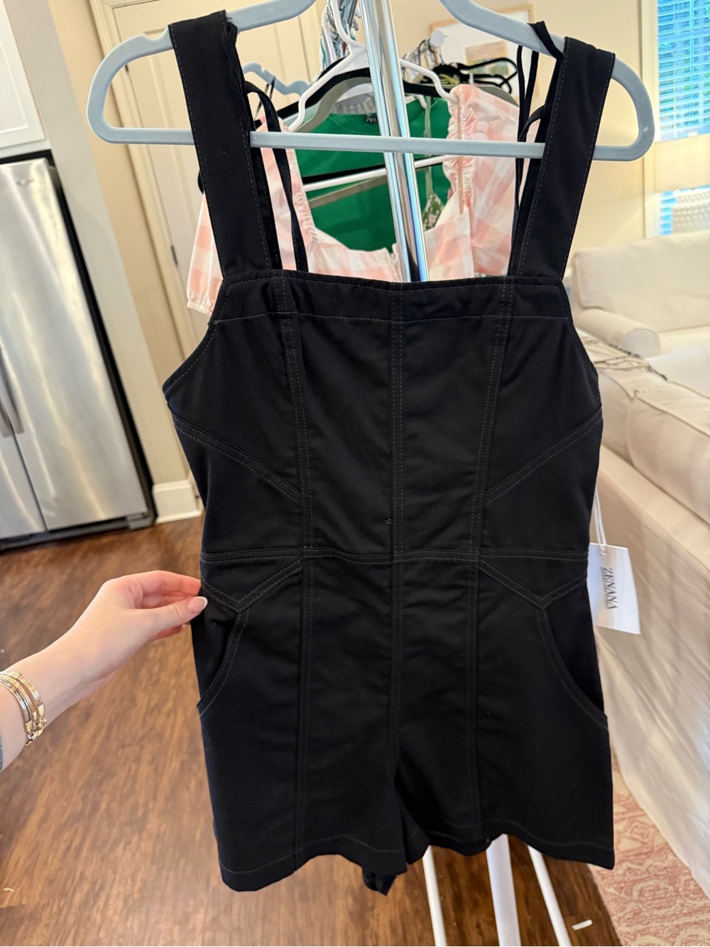 Zenana Outfitters Black Short Romper Jumpsuit